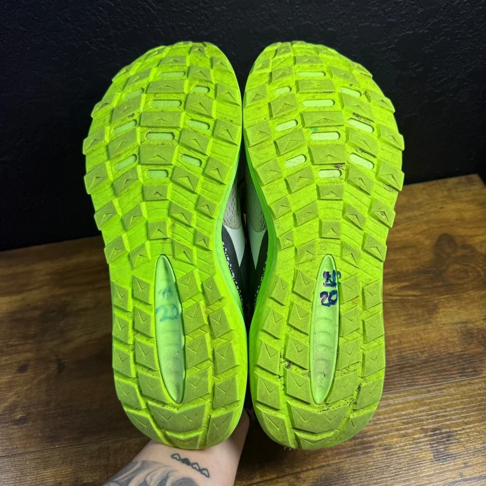 New Balance Dynasoft Nitrel v5 MTNTRLH5 Grey Green Mesh‎ Trail Runner Mens 14